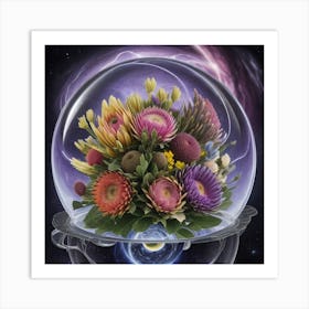 Australian Flower Bouquet 3 Art Print