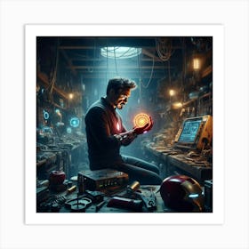 Iron Man 1 Art Print