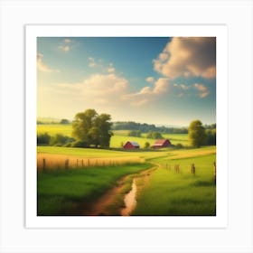 Country Road 49 Art Print