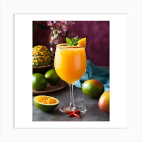 Mango Melodies Art Print