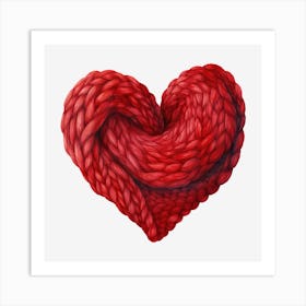 Heart Of Wool Art Print