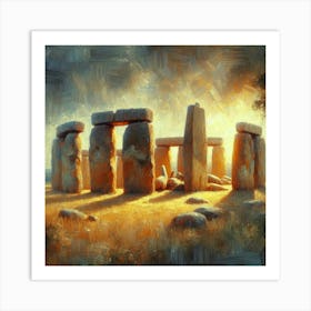 Stonehenge Art Print