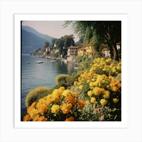 Lake Como, Vintage Film Photography Art Print