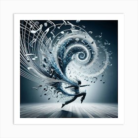 Music Notes 2 Art Print