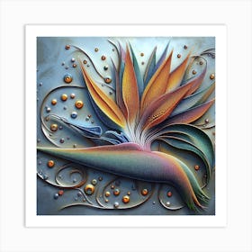 Flower of Bird of Paradise 10 Art Print