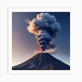 1000013744 Volcano Art Print