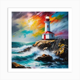 Lighthouse 25 Art Print