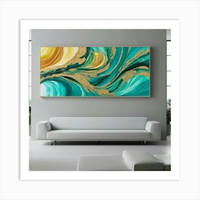 Abstract Painting 2 Art Print