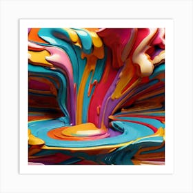 Abstract - Abstract Stock Videos & Royalty-Free Footage 4 Art Print