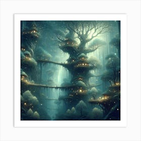 Fairytale Forest 32 Art Print