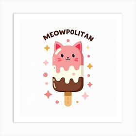 Meowlopolitan Art Print