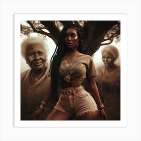 Afrofuturism Art Print