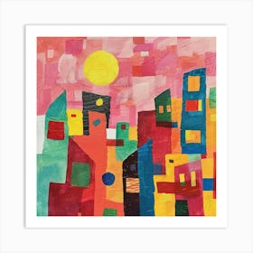 Cityscape 16 Art Print