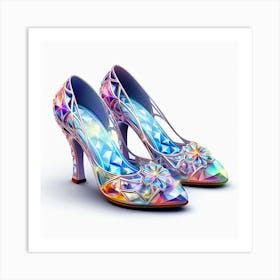 Princess shoes Art Print