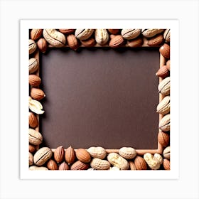 Nut Frame 2 Art Print