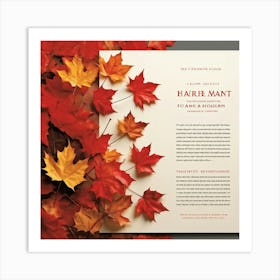 Autumn Leaves 37 Art Print