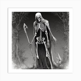 Grim Reaper 2 Art Print