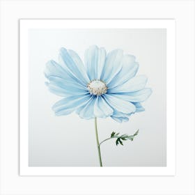 Blue Cosmos Art Print