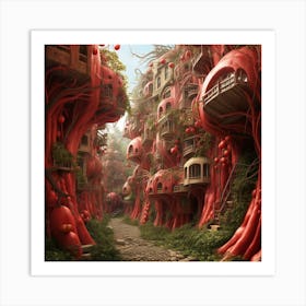 City Of Trees Art Print