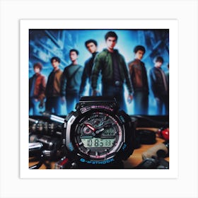 G-Shock 3 Art Print