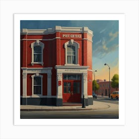 Post Office Art Print