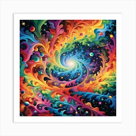 Spiral Galaxy Art Print