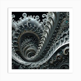 Mandelbulb 1 Art Print