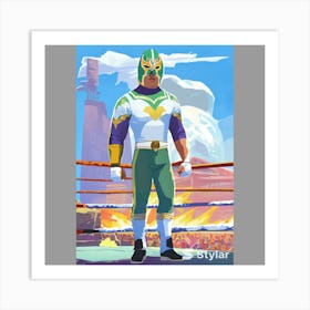 Wwe Wrestler Art Print