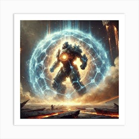 Seismic Shield Art Print