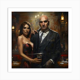 Mafia Boss and Wife: Empire of Shadows Art Print