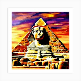 Sphinx Art Print