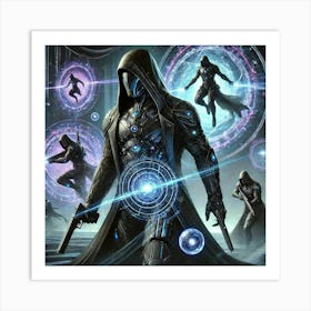 A Striking Depiction Of Phase Assassins, Stealth O Art Print