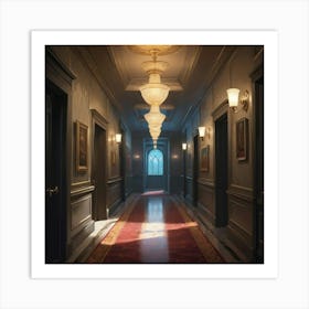 Default This Must Be The Place Hallway Art 3 Art Print