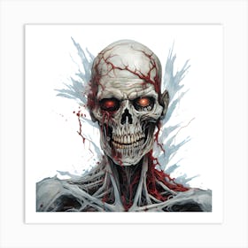 Skeleton Art Print