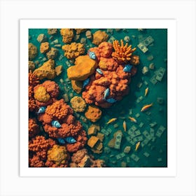 Coral Reef15 Art Print