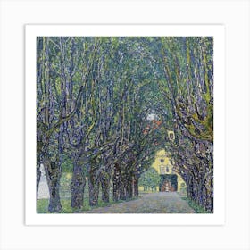 Allee At Schloss Kammer, Gustav Klimt Art Print