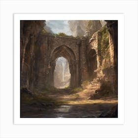 Fantasy Painting 34 Art Print