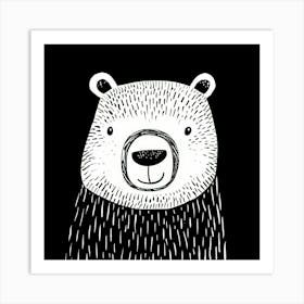 Bear Illustration Art Print