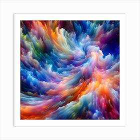 Abstract Painting 48 Art Print