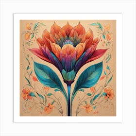 A Beautiful Symbol For Printing On Clothing Art Print