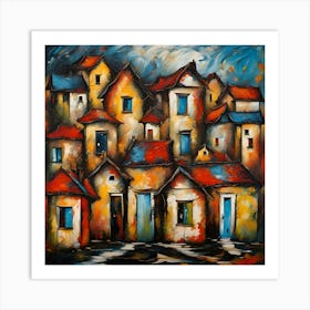 House On The Hill 2 Art Print