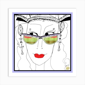 Queens In The Game Jessica Stockwell 5  by Jessica Stockwell Art Print