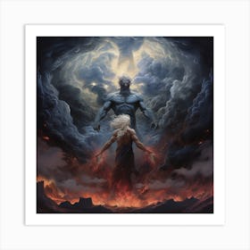 Gods And The Demons Art Print