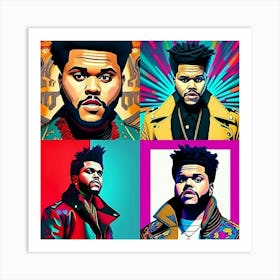 Weeknd. Art Print