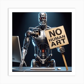 No Human Art 3 Art Print