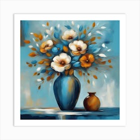 Flowers In A Vase 22 Art Print