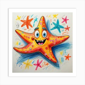 Starfish 3 Art Print