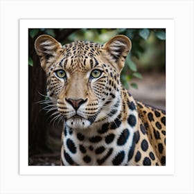 Leopard Art Print