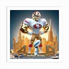 San Francisco 49ers 9 Art Print