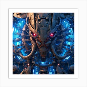 Cyborg Art Print